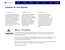 Tablet Screenshot of ireports.com